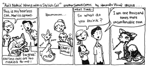 Cat Comic #2 by Amanda Wood